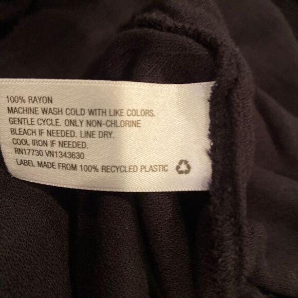 Ava & Viv Black Plus Size Top Shirt Size 2X - Picture 5 of 6